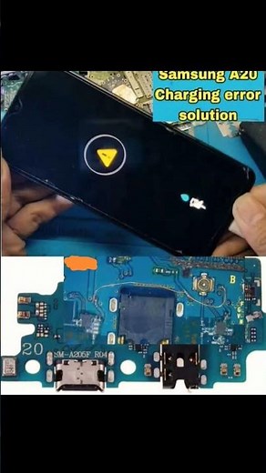 Samsung A20 Charging error Solution 🔥💯 #Samsung #repair