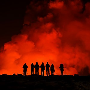 Se video: Nytt vulkanutbrudd i Island