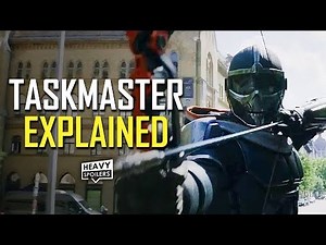 BLACK WIDOW: Taskmaster Explained | Why His Design Has Changed, Origins, Powers & Fan Theories