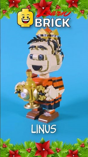 I'm Building LINUS from a Charlie Brown Christmas in LEGO