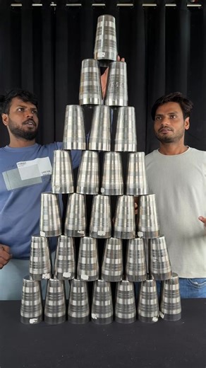 1.4M views · 3.1K reactions | Big steel glass pyramid game challenge get money game / part 7 #reels | The Ajeet Gamer | Facebook