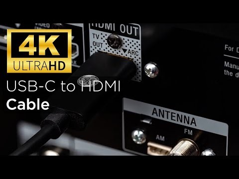 83722: GE USB-C to HDMI 6ft. Cable RFID