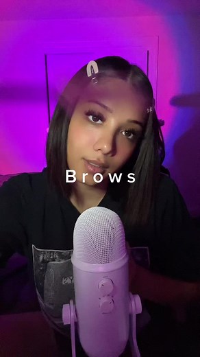 #asmr #fyp #brows #personalattention #relaxing #asmrsounds