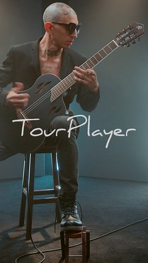 17K views · 122 reactions | As the first of its kind, the Ortega Guitars TourPlayer Electric Nylon Guitar offers a beautiful nylon string tone, combined with the playability and feel of an electric guitar. #OrtegaGuitars #TourPlayer #Nylonstringguitar #singersongwriter #guitar #liveperformance #playguitar #stageguitar Andrea Chiarini | Ortega Guitars | Facebook