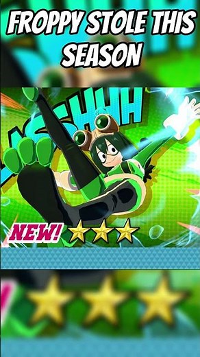 THE NEW UNRELEASED FROPPY QUIRKSET IN ULTRA RUMBLE SEASON 18 #mhur #ultrarumble #myheroultrarumble