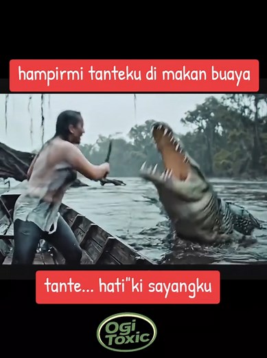 Sudahmi lagi di Bwerek, hampir disantap buaya tanteku!! #cukaapel #berserk #buaya #creatorsearchinsights