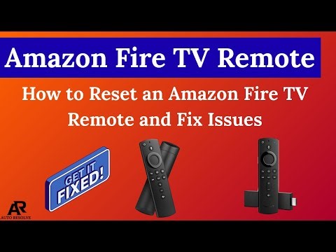 How to Reset an Amazon Fire TV Remote and Fix Issues