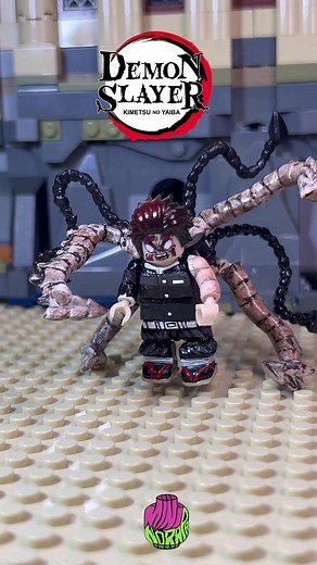 Custom Demon Tanjiro LEGO - Kimetsu no Yaiba
