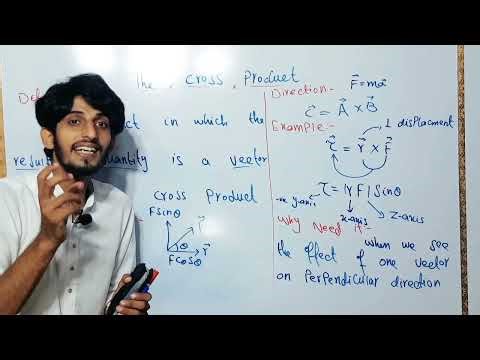 Vector Product and Why We Need it | 11th physics chapter 02 |physics Academy| Instructor Zahid Imran