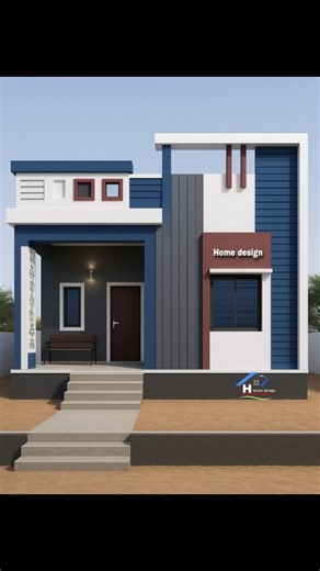 Nk Homes on Instagram: "Front elevation home design #nk_homes1 #colourcombination❤️ #frontelevationdesign #interiordesign #homedecor"