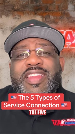 🎖️Confused about VA disability? Let’s break it down. There are 5 types of service connection—and knowing the difference can change everything about your claim. Whether you’re just starting or fighting for the rating you deserve, this is a must-watch. #VeteranSupport #VAClaims #DisabilityBenefits #ServiceConnection #MilitaryLife #VetTok #VADisability #VetsHelpingVets #VeteransOfTikTok #VANews #KnowYourBenefits #vaclaimsinsider | VA Claims Insider