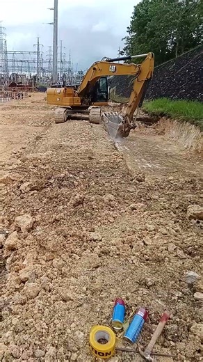 Excavating Limestone