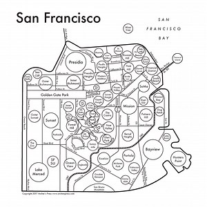 Illustrated Minimalist Maps of Cities Around the World