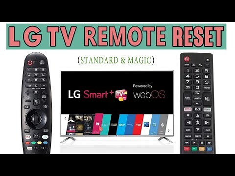 How To Reset LG TV Remote in Minutes! Standard & Magic Remote Guide
