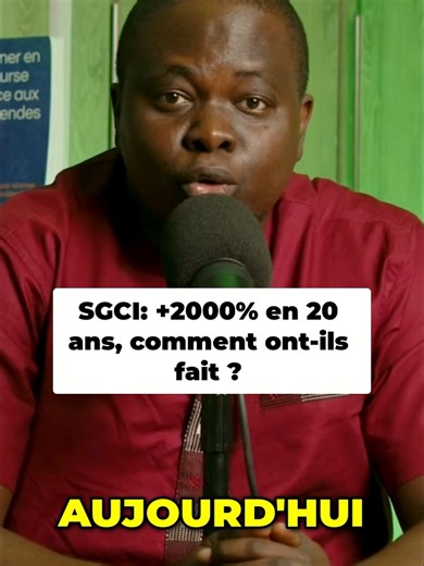 Société Générale Côte d'Ivoire: 2000% de gains en 20 ans! #brvm #sgci #epargne #bourse