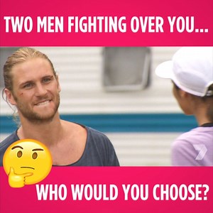 Such a tough choice 😏 Home and Away, tonight 7.00 on Channel 7 | Home and Away