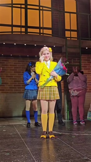 Leaving on a kick ofc @heathers_musical | heathers musical