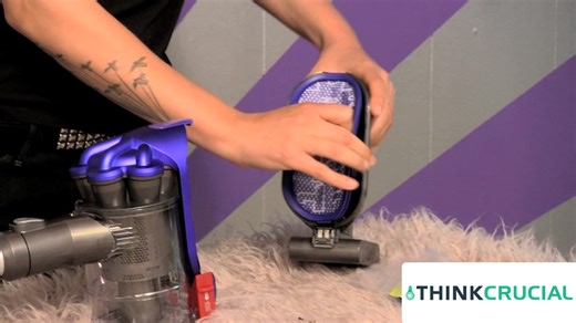 Watch How to Install Your Replacement Dyson DC35 Pre Vacuum Filters on Amazon Live