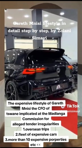 Gareth Mnisi's Lavish Lifestyle Under Scrutiny