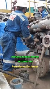 Replace Rubber piston | Petroleum engineer