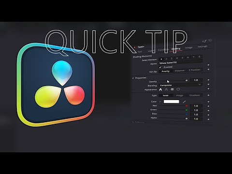 Get Transparent Text In FREE DaVinci Resolve (Tutorial)