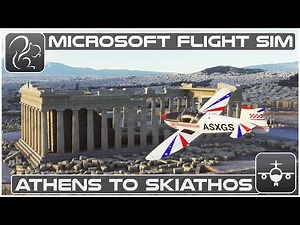 Athens to Skiathos (Mudry CAP10) - Microsoft Flight Simulator (LGAV-LGSK)
