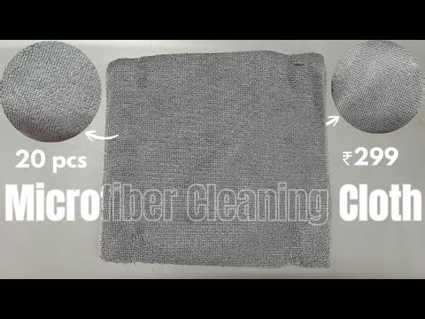 Reusable, Washable & Lint-Free! Multipurpose Microfiber Cleaning Cloth Roll Unboxing for Car, Bike