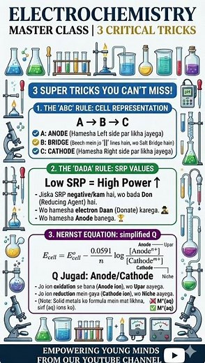Electrochemistry Class 12: Best Tricks for JEE/NEET | Full Concept in One Video