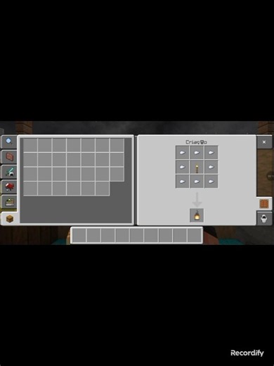 Como craftar lanterna no minecraft. #shorts #minecraft