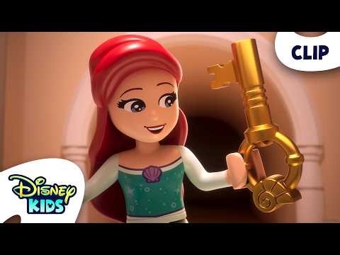 Princesses Explore The Castle🔑 | LEGO Disney Princess: The Castle Quest |‪@disneykids‬