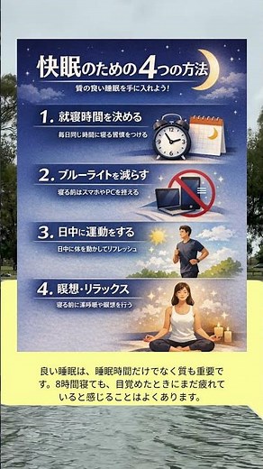 より良い睡眠を得るための 4 つの効果的な方法をチェックしましょう。