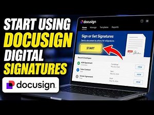 How to start using digital signatures with DocuSign - Beginner Guide