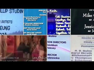 Babar, The Gilmore Girls, Nature Cat, Paw Patrol, PB&J Otter, SLOD, SW, WordWorld Credits Remix