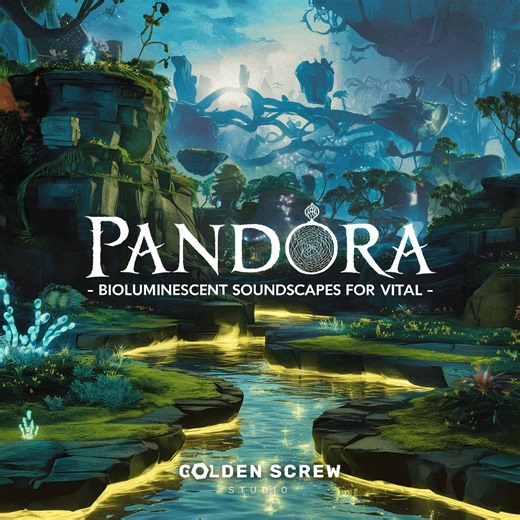 Pandora – Bioluminescent Soundscapes by Golden Screw Studio - Vital - Soundset