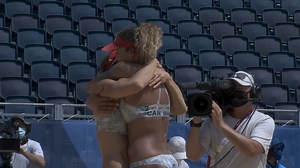 Claes/Sponcil bounced out of beach volleyball tournament