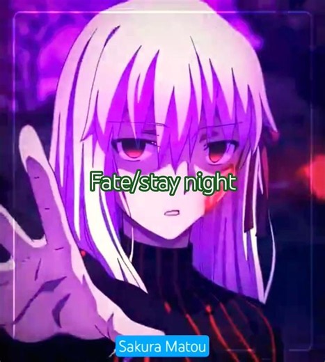 Sakura Matou #anime #sakuramatou #fategrandorder #fatestaynight #shorts #viral