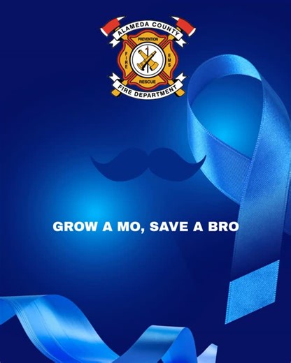 Alameda County Firefighters Support Movember! 倫‍♂️ November is...