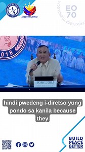 42K views · 599 reactions | The Barangay Development Program continues to operate smoothly and transparently, with no COA audit findings in thousands of projects implemented across the country. Amid some groups' call for defunding, Undersecretary Ernesto Torres Jr. says BDP funds are released directly from DBM to municipalities for implementation, not through NTF-ELCAC or DILG. #NTFELCAC #BagongPilipinas #BuildPeaceBetter | National Task Force to End Local Communist Armed Conflict | Facebook