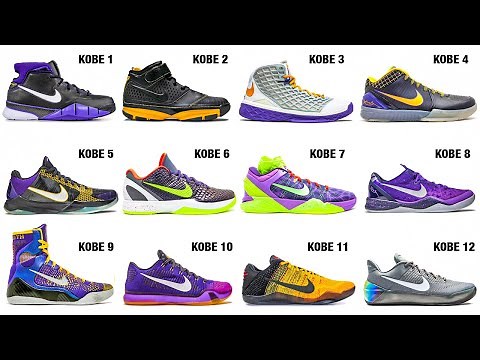 KOBE BRYANT 1-12 Nike Sneakers