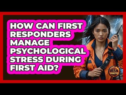How Can First Responders Manage Psychological Stress During First Aid? - Man vs. Disaster