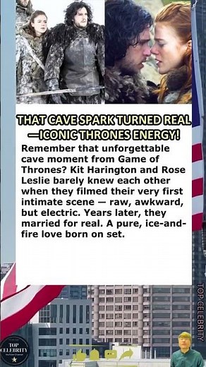 That cave spark turned real—iconic Thrones energy!