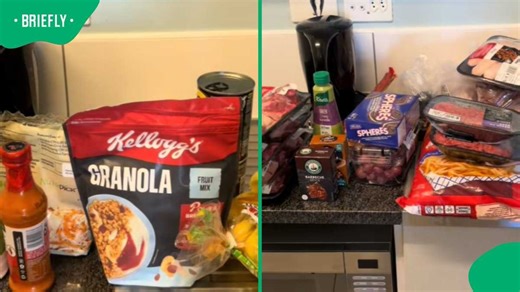 “Maybe in 1992”: Mzansi reacts after a woman shows off R307 grocery haul