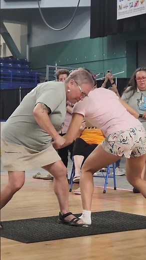 Can You Hold On? Dene Stick Pull Competition | Indigenous Games
