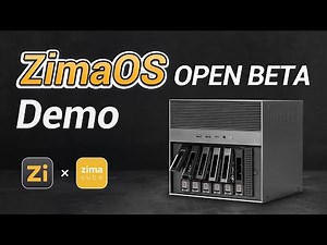 ZimaOS Open Beta × ZimaCube Demo