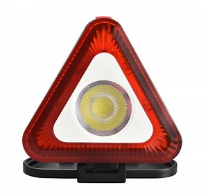 [Hot Item] Wholesale Battery Powered Inspection Working Spotlight Triangular Commercial Magnetic Car Work Lamp with Hook Quality COB LED Work Light