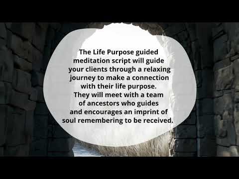 Life Purpose - Guided Meditation Script #lifepurpose #meditationscript #meditation