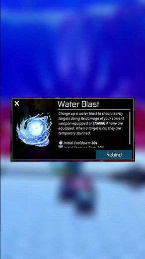 "Water Blaster Skill" Showcase | Swordburst 2 | Roblox