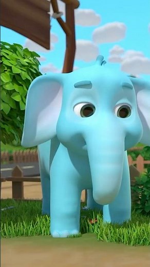 Trumpet, Trumpet! 🐘 Old MacDonald Had an ELEPHANT! | Lalafun Nursery Rhymes & Kids Songs #elephant