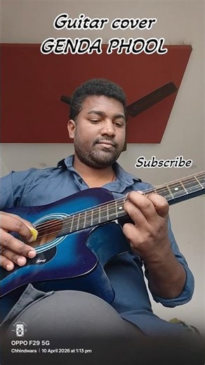 Guitar cover GENDA PHOOL - BORO LOKER BETI LO single string..... RJ studio song guitar ||