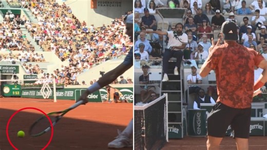 Double bounce drama erupts at French Open